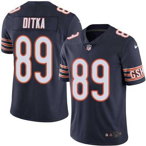 Nike Men & Women & Youth Bears 89 Mike Ditka Navy Blue NFL Color Rush Limited Jersey,We sell and wholesale Nike Men & Women & Youth Bears 89 Mike Ditka Navy Blue NFL Color Rush Limited Jersey on line form chian!
